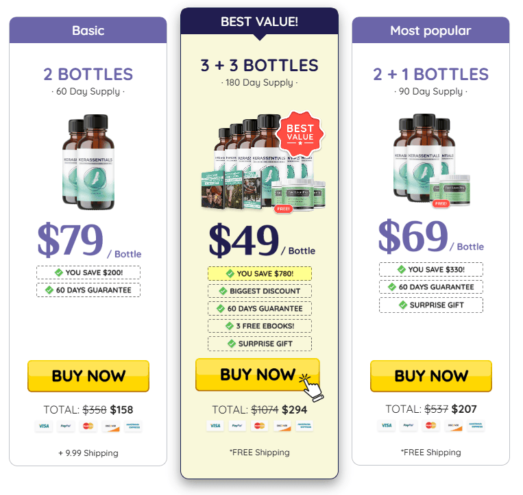 kerassentials orders